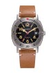 Nivada Grenchen Depthmaster Numerals Black - Black Leather - thumb (5)