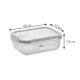 Tescoma FRESHBOX GLASS dóza 1,5 l, obdélníková - thumb (1)