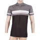 Pánský cyklistický dres Sensor  Cyklo Summer Stripe Black/Grey L - thumb (5)