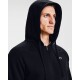 Pánská mikina Under Armour  Rival Fleece FZ Hoodie Dynamic black XXL - thumb (1)