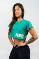 NEBBIA Hero N°3 Crop Top Powerhouse 279 Green - thumb (0)