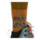 Dámské ponožky Icebreaker Merino Hike+ Light Crew Natural Summit Ray/Sunstone/Black  S - thumb (1)