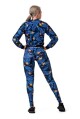 Nebbia legíny Mid Waist Ocean Power 566 modré - thumb (2)