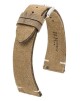 Řemínek Hirsch Serro - zlatohnědý - 19 mm - L – Standardní délka (doporučujeme) - 16 mm - Stříbrná - thumb (0)