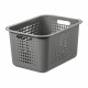 SmartStore Úložný košík Modern, šedá, 37 x 28 x 20 cm, 37 x 28 x 20 cm - thumb (1)