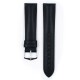 Řemínek Hirsch Kent - modrý - 22 mm - L – Standardní délka (doporučujeme) - 20 mm - Stříbrná - thumb (1)