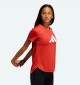 Dámské tričko adidas  Bos Logo Tee XS, červená - thumb (1)