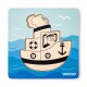 Woody Puzzle Baby Lodička - thumb (1)