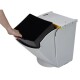 Denox Ekosystem odpadkový koš na tříděný odpad 25 l, hnědý - bioodpad - thumb (5)