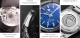 Nivada Grenchen F77 Titanium Lapis Lazuli - Canvas Velcro Strap - thumb (7)
