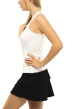 Dámské tílko Lucky in Love  Pleated V-Neck Tank S - thumb (2)