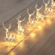 DecoKing Vánoční světelný řetěz Sobi teplá bílá, 10 LED - thumb (1)
