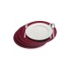 Westmark Prostírání COZY, pr. 35 cm, sada 4 ks, červená - thumb (1)