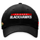 Pánská kšiltovka Fanatics  Authentic Pro Game & Train Unstr Adjustable Chicago Blackhawks - thumb (3)