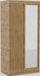 ArtAdrk Šatní skříň DELIA | dub artisan 100 cm - thumb (1)