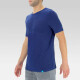 Pánské tričko UYN  Man Natural Training OW Shirt SH_SL blue S - thumb (3)