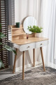 ArtJum Toaletní stolek SCANDI natural | CM-891937 - thumb (2)