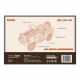 RoboTime 3D dřevěné puzzle Vojenský džíp - thumb (8)
