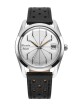 Nivada Grenchen Antarctic Spider Silver 35 mm - Black leather - thumb (8)