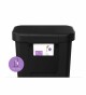 Pedálový odpadkový koš Simplehuman – 45 l, kapsa na sáčky, obdélníkový, černý plast /nerez - thumb (2)