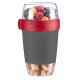 Westmark Třídílná dóza na jídlo, 1150 ml, antracit - thumb (1)