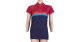 Dámský cyklistický dres Sensor  Cyklo Summer Stripe Blue/Lilla M - thumb (2)