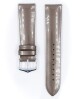 Řemínek Hirsch Diva - šedý - 18 mm - M – Střední délka - 16 mm - Stříbrná - thumb (1)