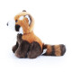 Rappa Plyšová panda červená, 18 cm - thumb (2)
