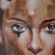 ArtFir Obraz WOMAN 622 | žlutá 70 x 70 cm - thumb (1)