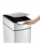 Dotykový odpadkový koš Simplehuman – 40 l, úzký, matná nerez ocel, FPP - thumb (4)