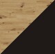 ARTBm Vitrína AURA | dub artisan/černý mat - thumb (6)
