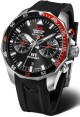 Vostok Europe N-1 Rocket Chrono Line 6S21-225A707S - Černý silikonový řemínek - thumb (0)