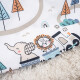 4Home Dětské bavlněné povlečení do postýlky Happy train, 100 x 135 cm, 40 x 60 cm - thumb (4)