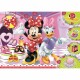 Trefl Třpytivé puzzle Minnie a Daisy, 100 dílků - thumb (0)