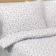 Bellatex Flanelové povlečení Růžička červená, 140 x 220 cm, 70 x 90 cm - thumb (2)
