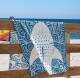ArtFlhf Plážová osuška SHARK BLUE | 90 x 180 cm - thumb (2)