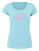 Dámské tričko Babolat  Exercise Flag Tee Women Angel Blue L - thumb (0)