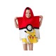 Dětské pončo Pokémon Pokéball a Pikachu, 50 x 115 cm - thumb (2)