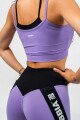 Dámské legíny Nebbia ICONIC Leggings high waist purple L - thumb (3)