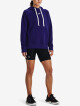 Dámská mikina Under Armour  Rival Fleece HB Hoodie-BLU S - thumb (1)