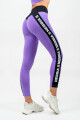 Dámské legíny Nebbia ICONIC Leggings high waist purple L - thumb (4)