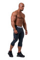 Pánské legíny Nebbia 1965 Legend of Today leggings calf lenght 188 dark grey XXL - thumb (2)
