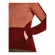 Dámská mikina Icebreaker Merino 400 RealFleece Descender LS Z Cedar Wood/Port/Cb L - thumb (7)