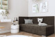 ArtBed Dětská postel TOMAR III | hnědá 90 x 200 cm - thumb (0)