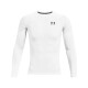 Pánské tričko Under Armour HeatGear Comp LS White M - thumb (0)