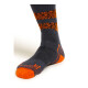 Pánské ponožky Icebreaker Merino Hike+ Light Crew Natural Summit Graphite/Blaze/Black  S - thumb (3)