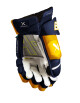 Hokejové rukavice Bauer Vapor Hyperlite - MTO Navy/Gold Intermediate 12 palců - thumb (1)