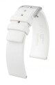 Řemínek Hirsch Pure - bílý - 18 mm - M – Střední délka - 16 mm - Stříbrná - thumb (0)