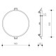 Panlux Přisazené LED svítidlo Downlight Round, pr. 18,5 cm, 18 W, IP66 - thumb (5)