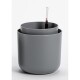Plastia Samozavlažovací květináč Tolita šedá, pr. 19 cm - thumb (0)